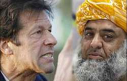 مذاکرات اور ڈرون حملے، مولانا اور عمران خان آمنے سامنے