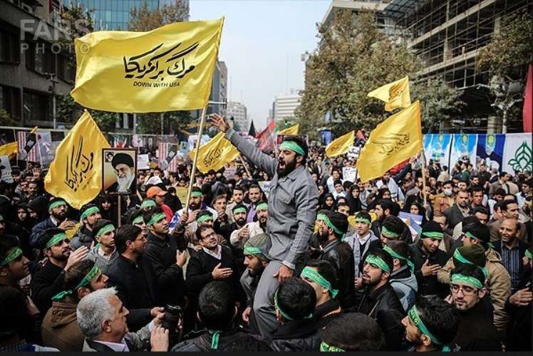 ایران کے تمام شہروں میں عالمی سامراج کے مقابلے کے دن کی مناسبت سے احتجاجی مظاہرے