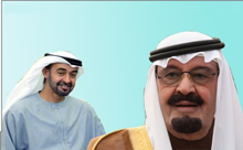 پادشاه عربستان و ولیعهد ابوظبی دو بار در هفته محرمانه با هم دیدار می کنند