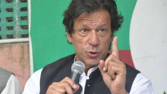 Chairman of Pakistan Tehreek-e-Insaf (PTI) Party Imran Khan