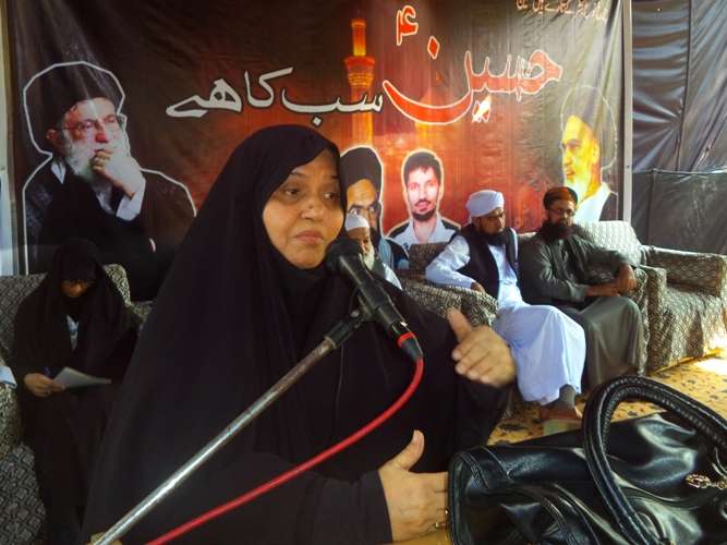 کراچی، وفاقی جامعہ اردو گلشن کیمپس میں یوم حسین (ع) کے اجتماع کی تصویری جھلکیاں