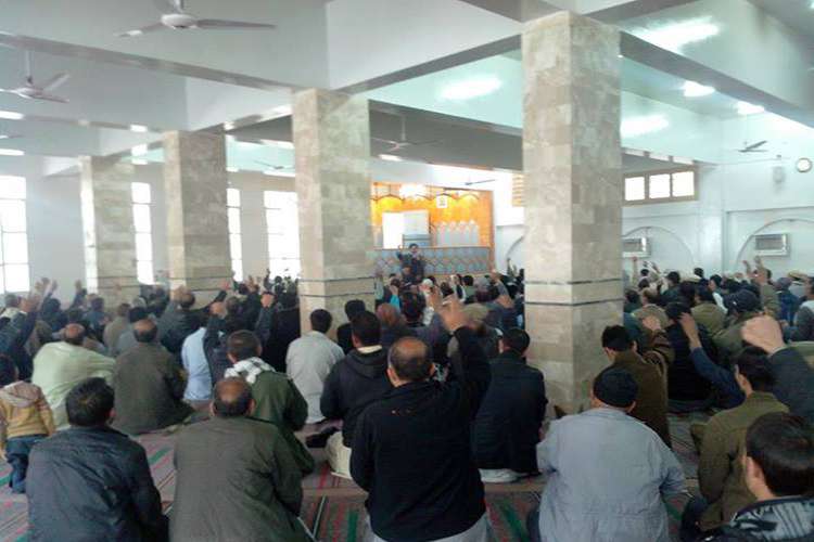 کوئٹہ، مجلس وحدت مسلمین کے زیراہتمام امام بارگاہ کلاں میں احتجاجی مظاہرہ کیا جارہا ہے