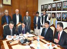بلوچستان حکومت اور کورین کمپنی کے درمیان شمسی توانائی معاہدہ طے پا گیا