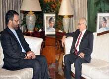 گورنر بلوچستان سے ایرانی سفیر کی قیادت میں وفد کی ملاقات