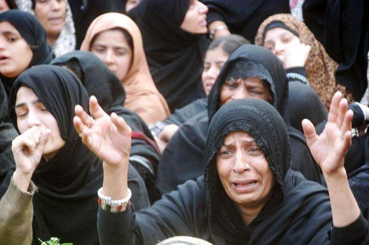 علامہ ناصر عباس کی نماز جنازہ اور احتجاجی دھرنے کے مناظر