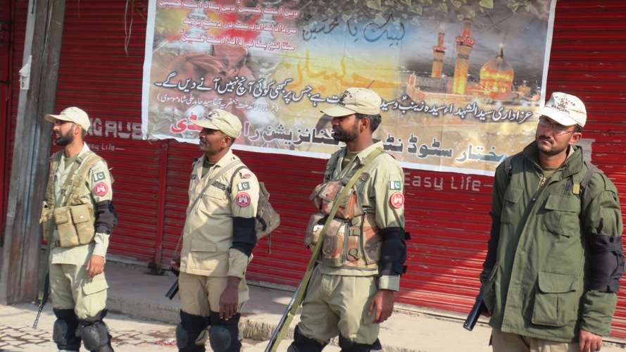 راولپنڈی میں اربعین حسینی کے موقع پر حسینیوں کا ٹھاٹھیں مارتا سمندر