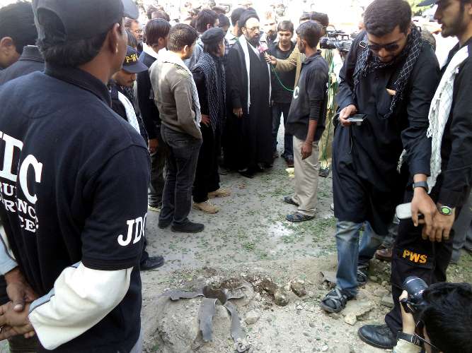کراچی، چہلم شہدائے کربلا (ع) کے مرکزی جلوس کے روٹ پر دھماکہ
