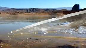 کوئٹہ میں درجہ حرارت منفی 11، ہنہ جھیل میں پانی جم گیا