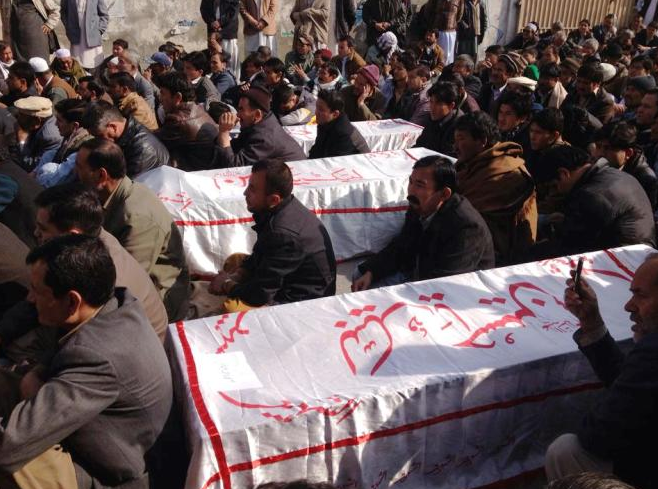 تحصن و اعتراض در پاکستان علیه کشتار شیعیان در بلوچستان