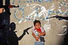 حمله شهرک نشینان صهیونیستی به یک کودک فلسطینی