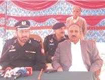 ڈی آئی خان، پولیس نے عوام کی حفاظت کیلئے جہد مسلسل جاری رکھی ہوئی ہے، عبدالغفور خان آفریدی