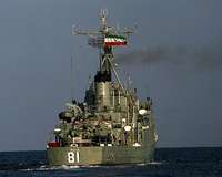 ایرانی بحری جنگی جہاز امریکی سمندری سرحد کی جانب روانہ
