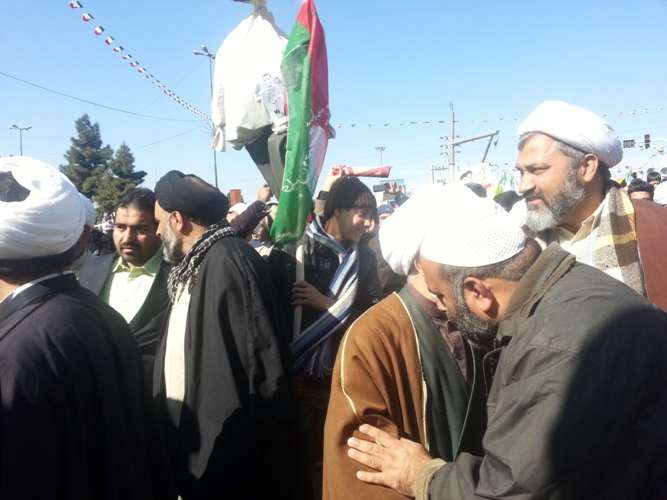 مجلس وحدت مسلمین قم المقدسہ کے زیراہتمام انقلاب اسلامی کی سالگرہ کی مناسبت سے ریلی کا انعقاد