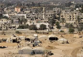 Egyptian army launches campaign to create buffer zone on Gaza border