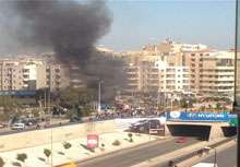 وقوع انفجاری مهیب در نزدیکی دفتر رایزنی فرهنگی ایران در بیروت