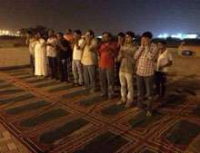دستگیری شهروندان بحرینی به علت اقامه نماز در ویرانه های یک مسجد!