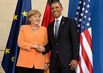 Obama və Merkel Rusiyanı qoşunlarını Ukraynadan çıxarmağa çağırdı!
