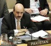 بھارت کشمیر ایشو اقوام متحدہ چارٹر سے ہٹانے میں ناکام رہا، مسعود خان