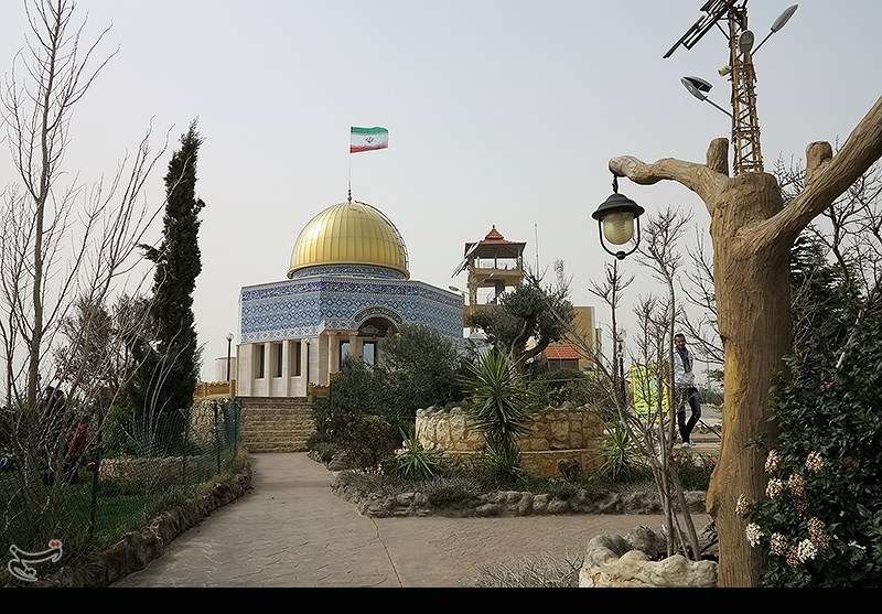 Iranlılar parkı fələstin sərhəddində(Livan)