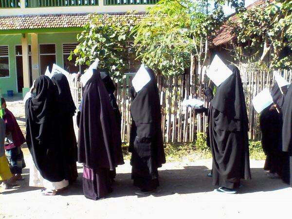 pendukung wanita ISIS di Indonesia.