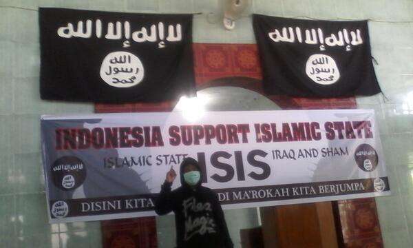 Pendukung ISIS di Musala.