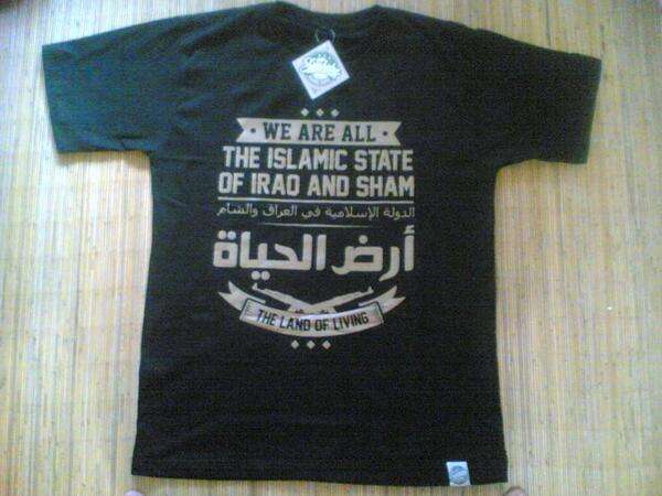 Kaos para pendukung ISIS.