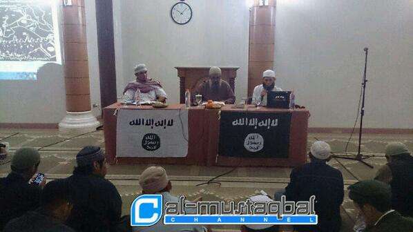 Dukungan pada ISIS, al-Qaeda, di sebuah Masjid di Jakarta.
