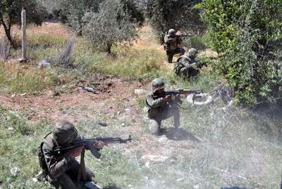 Syrian Army Strikes Terrorist Groups Northern Latakia