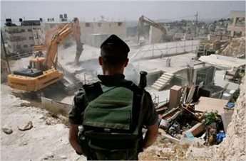 Demolishing homes, demolishing peace