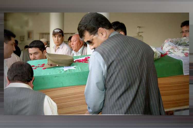 گوجرانوالہ فضائی حادثہ میں شہید ہونیوالے کیپٹن شجاعت علی کی کوئٹہ میں تدفین