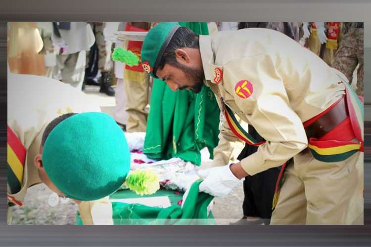 گوجرانوالہ فضائی حادثہ میں شہید ہونیوالے کیپٹن شجاعت علی کی کوئٹہ میں تدفین