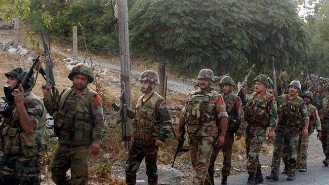 Syrian Army troops stage massive operation in Homs