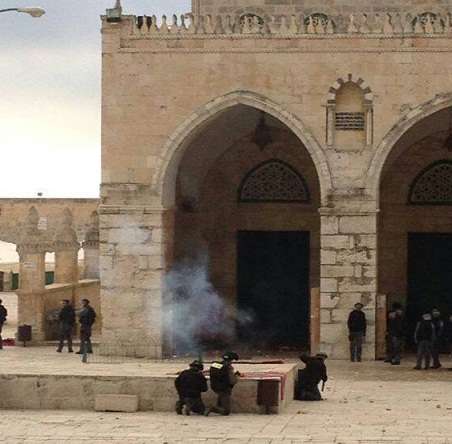 East Jerusalem Mufti: Israel Threw Stun Grenades into Al Aqsa