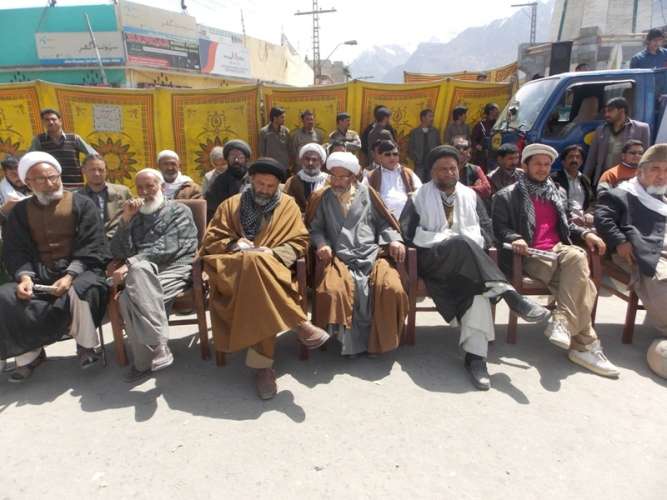 عوامی ایکشن کمیٹی بلتستان کے زیراہتمام یادگار شہداء اسکردو پر9 روز سے جاری تاریخی دھرنے کی تصویری جھلکیاں