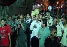 شیعہ نسل کشی کیخلاف ایم ڈبلیو ایم کراچی کی احتجاجی ریلی، شاہراہ پاکستان پر علامتی دھرنا