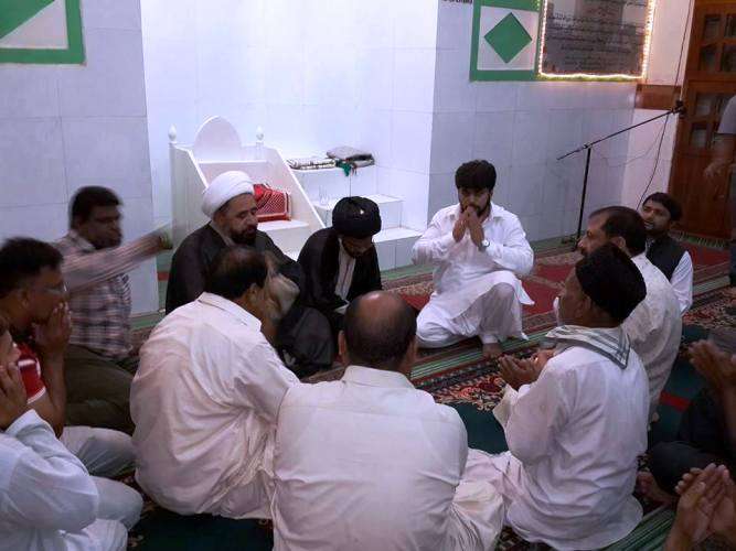علامہ امین شہیدی نے دورہ کراچی میں  شہداء کے خانوادوں سے ملاقات کی،عوامی  پروگرامات سے خطاب کیا