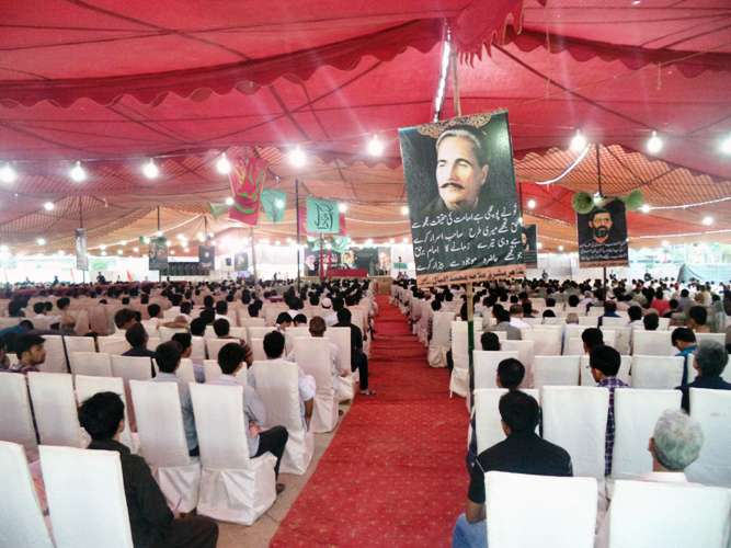 کراچی میں تحریک بیداری امت مصطفیٰ (ص) کے زیرِ اہتمام امام خمینی (رہ) کی برسی کا اجتماع