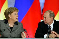 Putin, Merkel, Olland və Poroşenko Ukraynanı müzakirə ediblər