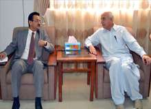 سیف اللہ چٹھہ چیف سیکرٹری بلوچستان تعینات، ڈاکٹر عبدالمالک بلوچ سے پہلی ملاقات