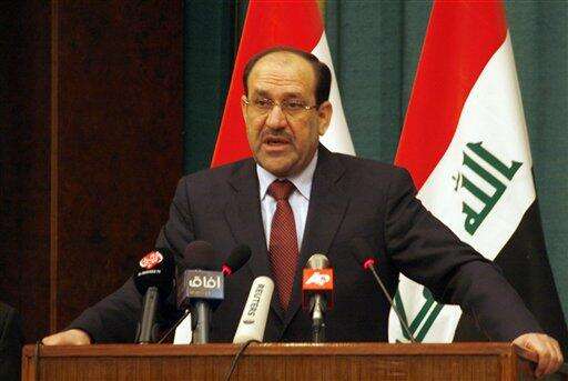 Maliki Rejects Kurdish Territorial Claims