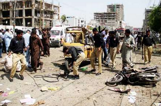 حمله انتحاری در کراچی دو کشته برجای گذاشت