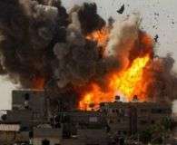 صیہونی درندگی کی انتہا، وحشیانہ بمباری سے 107 فلسطینی شہید، 700 سے زائد زخمی