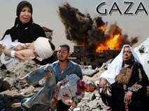 غزہ کے بے بس مسلمان