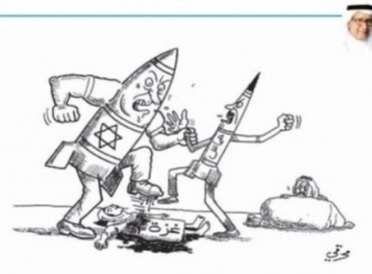 Anti-Hamas cartoon prompt Palestinians’ anger