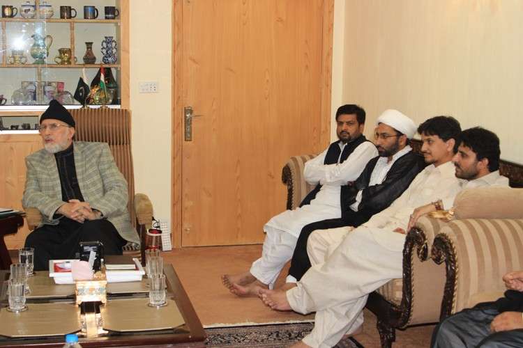 پاکستان عوامی تحریک کے سربراہ ڈاکٹر طاہرالقادری سے ایم ڈبلیو ایم اور سنی اتحاد کونسل کے رہنماؤں کی ملاقات