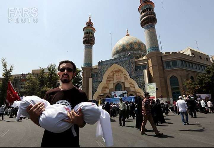 تہران میں صیہونی بربریت کیخلاف القدس ریلی کا انعقاد