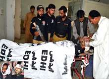 کوئٹہ، سریاب روڈ پر نامعلوم ملزمان کی فائرنگ سے 2 پولیس اہلکار شہید