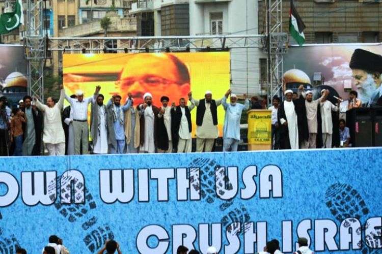 کراچی میں آئی ایس او کے تحت عظیم الشان مرکزی آزادی القدس ریلی کی تصویری جھلکیاں