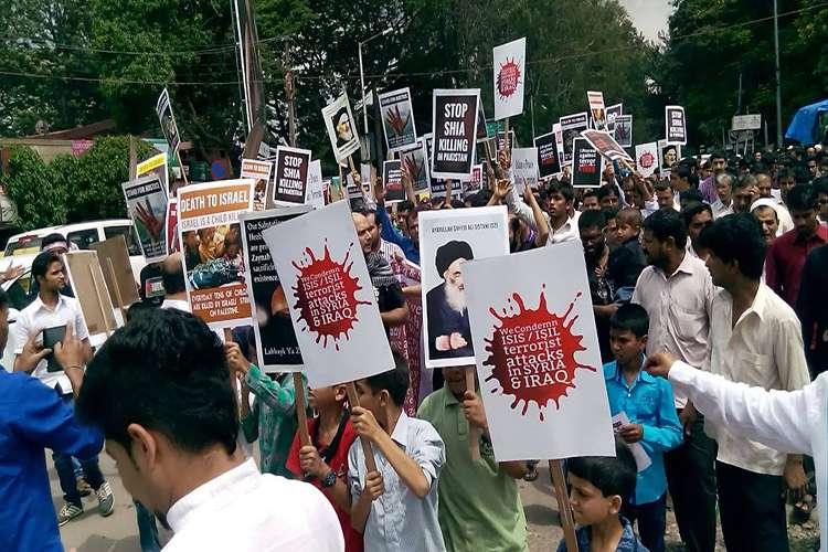 بھارتی شہر بنگلور میں روز قدس کی عظیم الشان ریلی