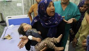 Death toll in Gaza Strip reaches 1,364